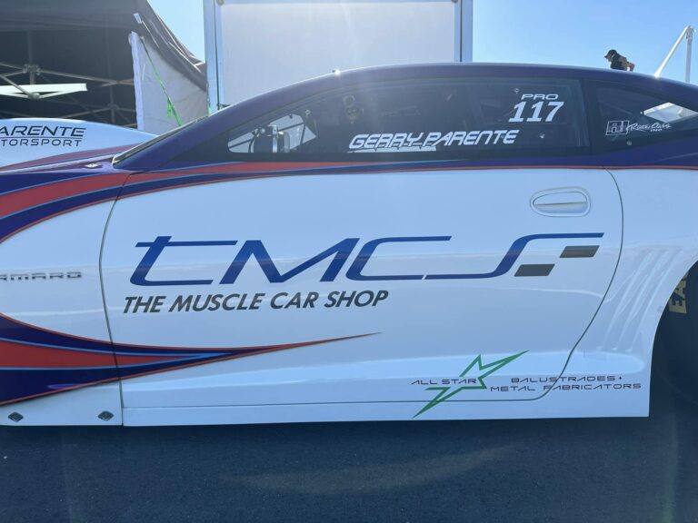 THE MUSCLE CAR SHOP TO BACK PARENTE MOTORSPORTS AS MAJOR SPONSOR