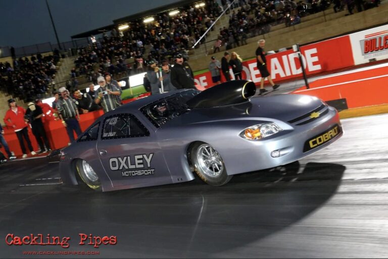 OXLEY MOTORSPORT CEMENTED INTO PRO STOCK