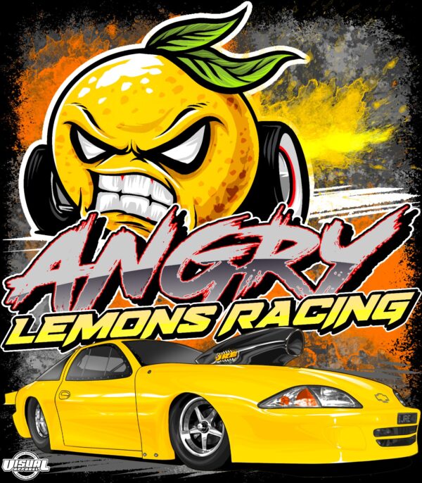 Angry Lemons Racing Tee